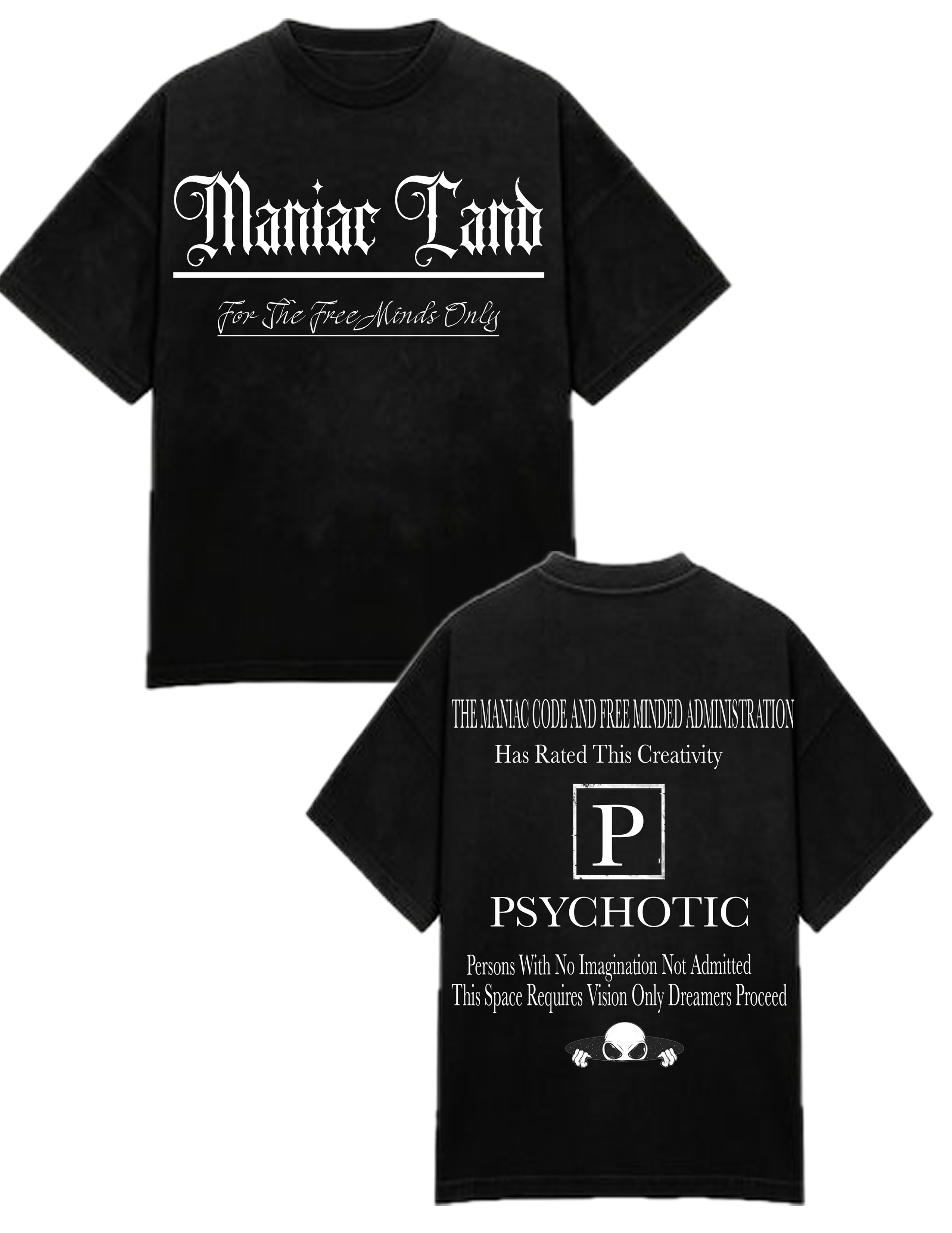 MANIAC VINTAGE TEE